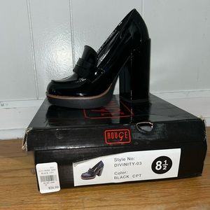 Women’s chunky Heel. Heels From Rainbow Brand: Rouge